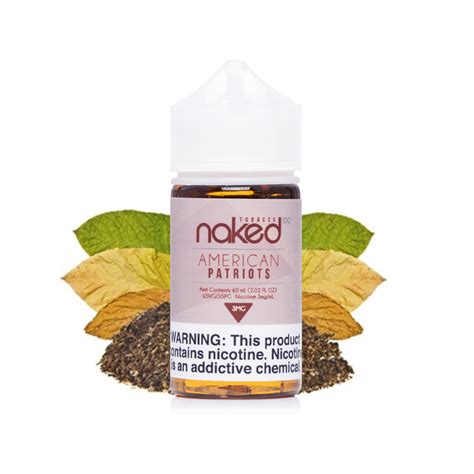 Naked 100 American Patriot Vapemandu