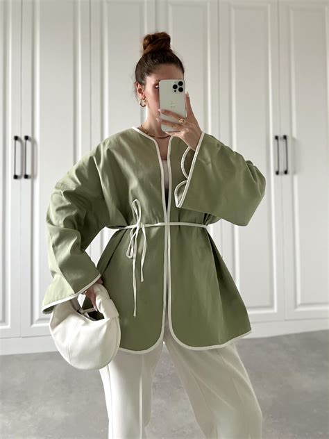 Moi Nude Ye Ili Kemerli Kimono