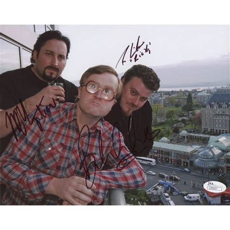 Mike Smith Robb Wells And John Paul Tremblay Signed Trailer Park Boys
