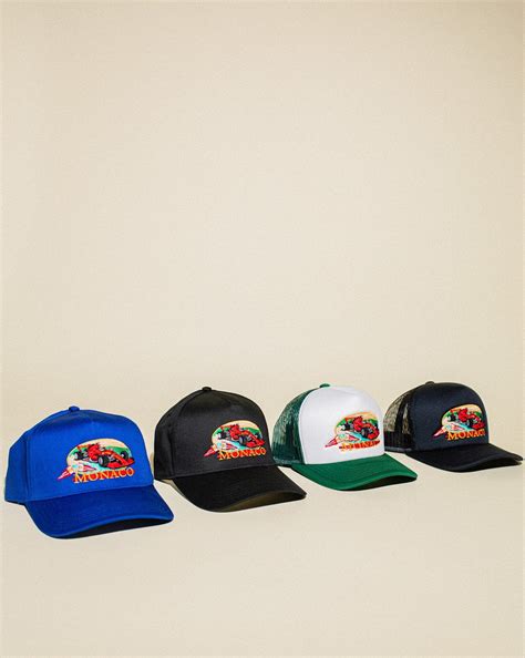 Pirate Monaco Racing Hat (Black)