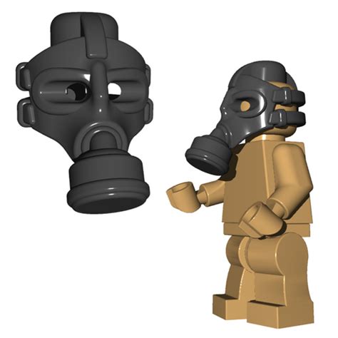 Gas Mask - LEGO Minifigure Compatible (Brick Warriors) – The Brick Show ...