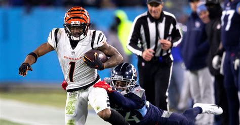 Jamarr Chase Injury Update Bengals To Rule Chase Out Vs Titans Nfl