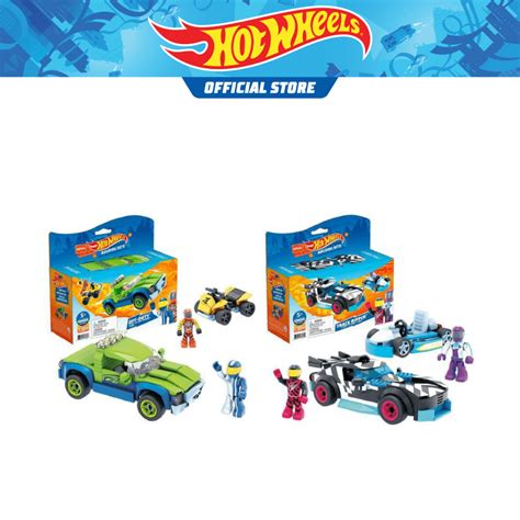 Hot Wheels Mega Construx Track Ripper Kart Assorted Shopee Singapore