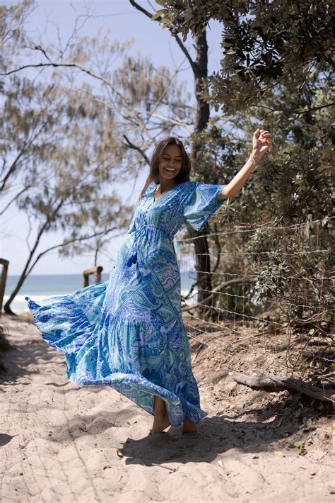 Dress Hs P Mara Maxi Cascade Naked Gypsy