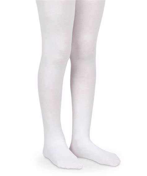 Kids White Tights