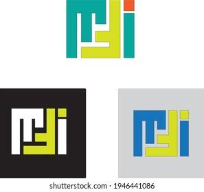 Lettre Initiale Ifm Design Logo Plus De Images Vectorielles De