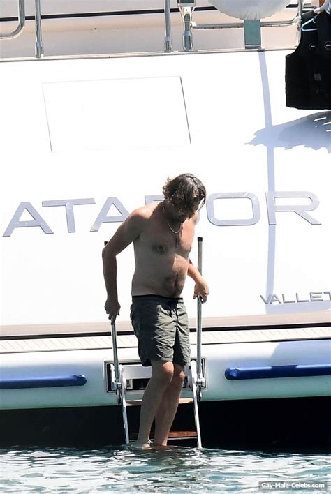 Leonardo DiCaprio Nude Torso On A Yacht The Nude Scene