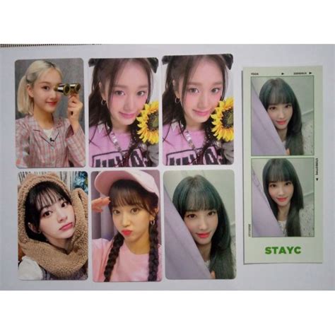 Official Photocard STAYC Album Teddy Bear So Bad Stereotype