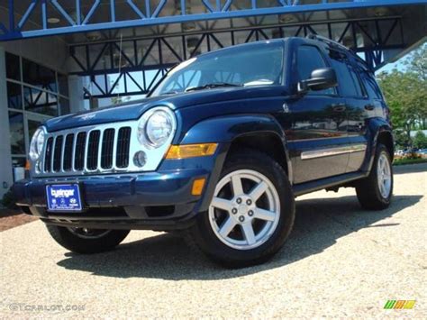 2005 Patriot Blue Pearl Jeep Liberty Limited 4x4 13300266 Photo 11