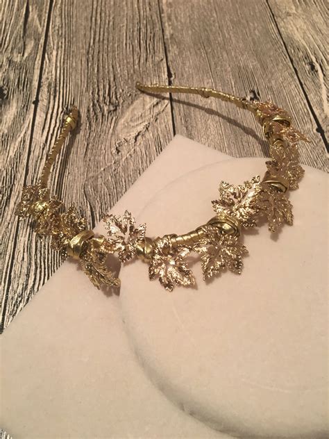 Gold Crown With Gold Embellishmentcrown Fascinate Sierra Headband