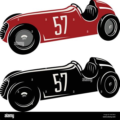 Race Car Vector Art