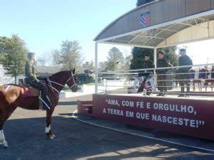 Visita de despedida do Comandante da 3ª Brigada de Cavalaria Mecanizada