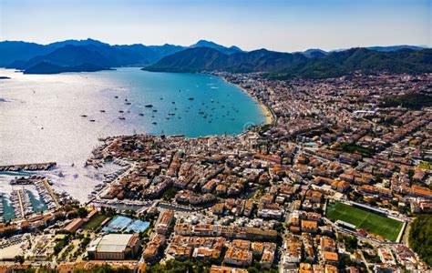 Aerial View Of Marmaris In Mugla Province Turkey Editorial Stock Image