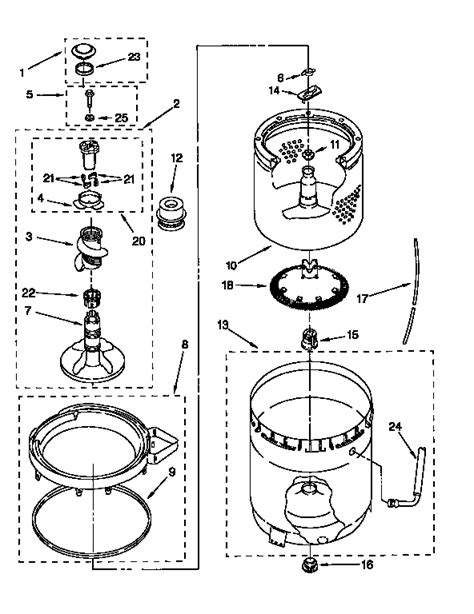 Kenmore Washer Parts Manual Series 100