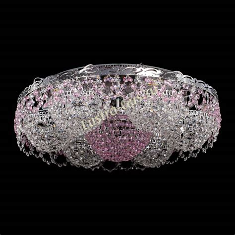 Люстра Вьюга №3 розовая Гусь-Хрустальный купить в интернет-магазине в ...