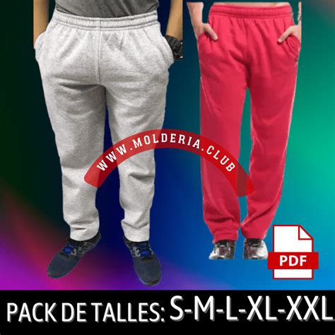 Molde Patrón Pantalón Jogger Jogging de Hombre Productos y Servicios