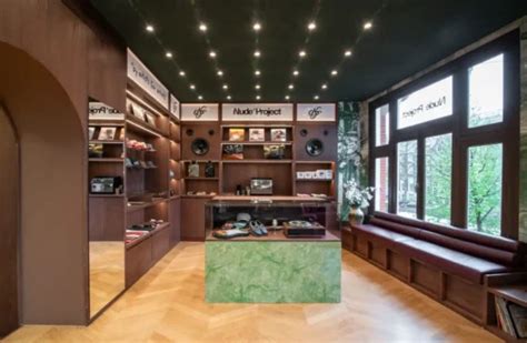 Nude Project Amsterdam Kubrick Store Design E Architect