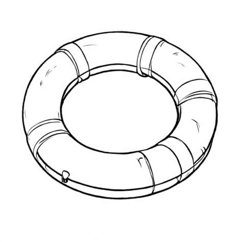 Download Life Ring Coloring Pages Online Creative Fabrica