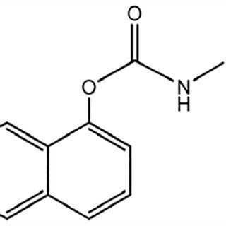 Structure of Carbaryl (insecticide carbamate). | Download Scientific ...