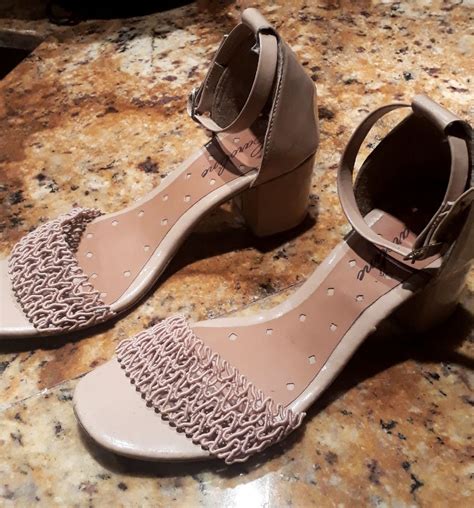 Sandália Alta Nude Sandália Feminina Usado 36575851 enjoei