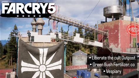 Far Cry Liberate The Cult Outpost Green Busch Fertilizer Vespiary