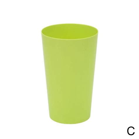 1x Plastic Cups Reusable Water Cups Beverage Drinking Mug Cup For Home