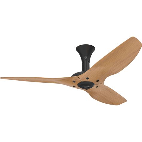 Big Ass Fans 52 In Haiku Caramel Bamboo Smart Ceiling Fan Low