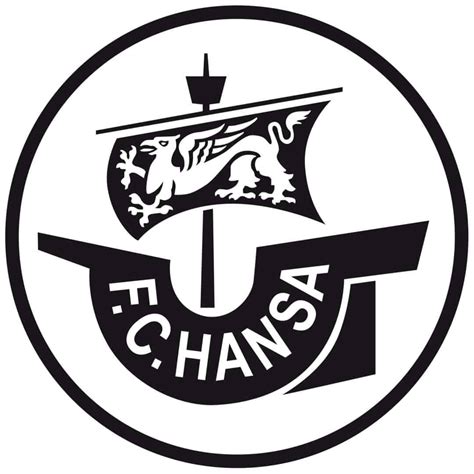 Wandtattoo Hansa Rostock Logo einfarbig | wall-art.de