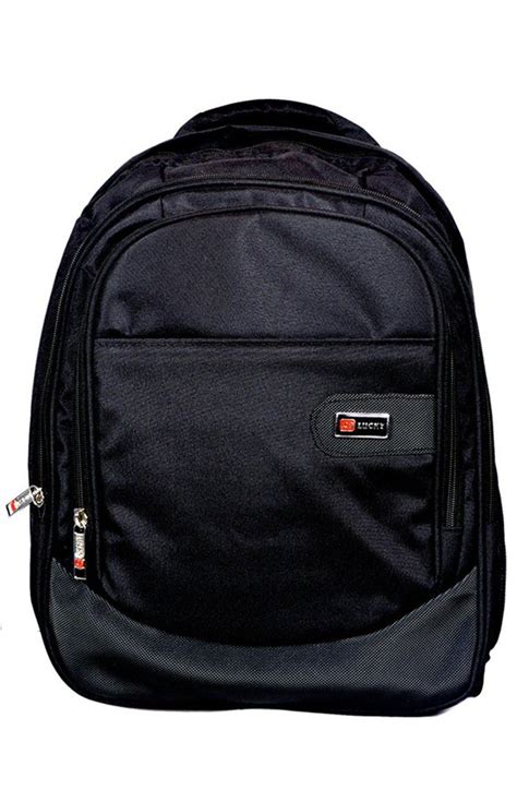 Polyester Black Laptop Backpack Bag For Office Collage At Rs In Mumbai