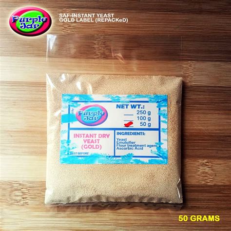 Saf Instant Yeast Gold 50grams Shopee Philippines