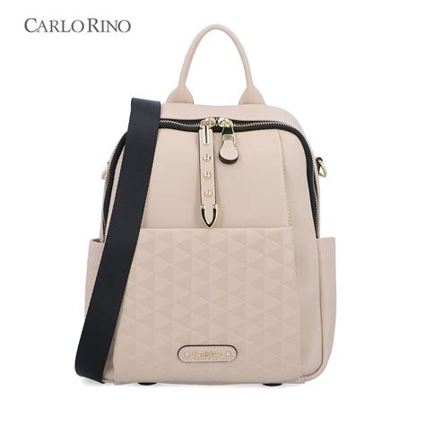 Carlo Rino Nude Vesper Backpack Shopee Malaysia