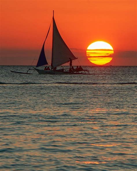 Sunset Cruise 📍Boracay | Sunset cruise, Boracay, Boracay island