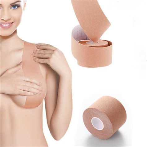 M Boob Tape Women Breast Lifting Tape Push Up Invisible Bra Nipple Cover Roll Diy Nipple Tape