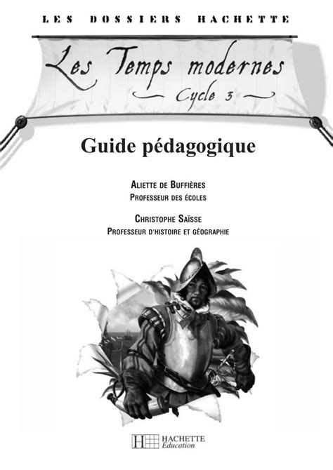 Pdf Les Temps Modernes Guide Peda Dokumen Tips