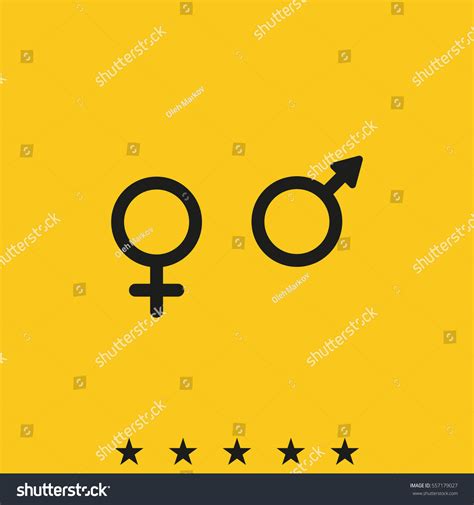 Sex Symbols Vector Icon Stock Vector Royalty Free Shutterstock