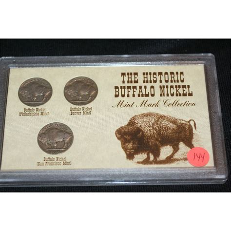Buffalo Nickel Mint Mark Collection