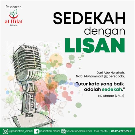 sedekah  lisan laz al hilal lembaga amil zakat infak