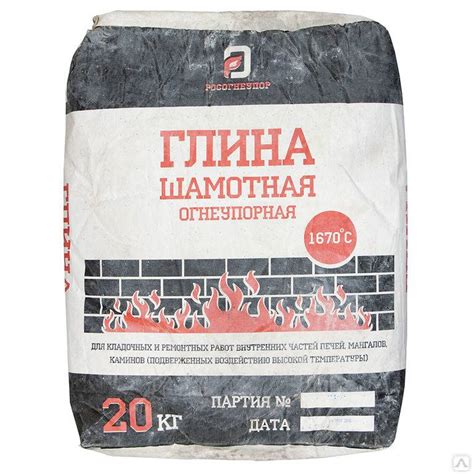Шамотная огнеупорная глина: что это такое, свойства материала и ...