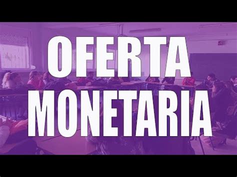 Cu Nto Dinero Hay En Una Econom A La Oferta Monetaria Econosublime