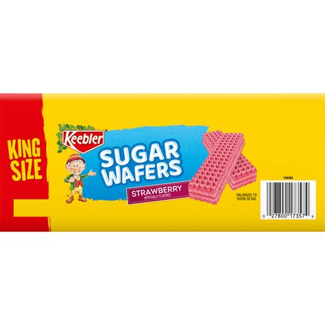 Keebler Sugar Wafers Strawberries King Size 4 4 Oz Delivery Or