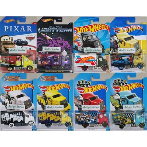 Jual Hotwheels Hot Wheels Hiway Hauler Edisi Disney Pixar Cars Lightning Mcqueen Hw City