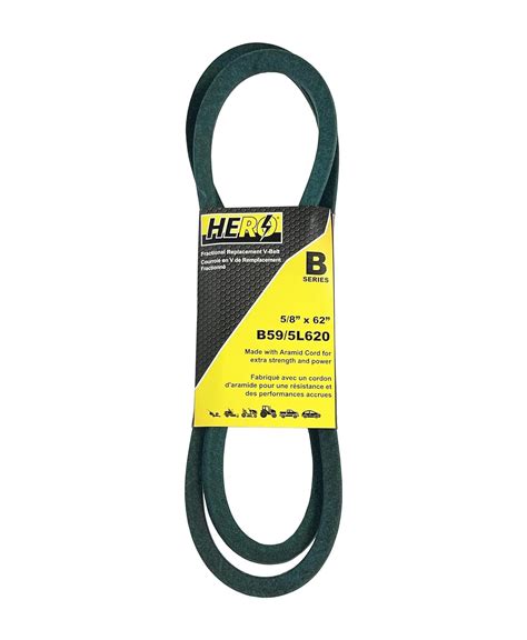 Amazon Hero Inch X Inch Aramid Kevlar Lawn Mower Belt