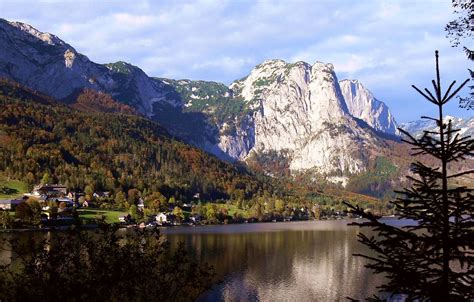 Grundlsee P Grundlsee Blick Auf Backenstein Reich Flickr