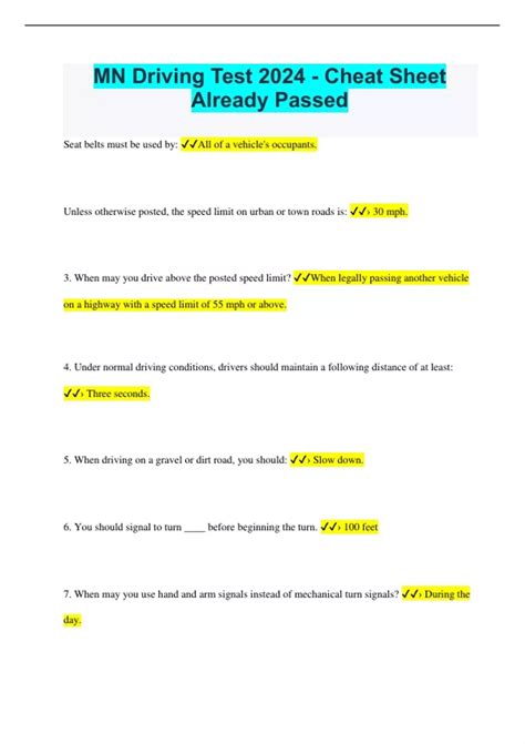 Sample Of Mn Merit System Test 9