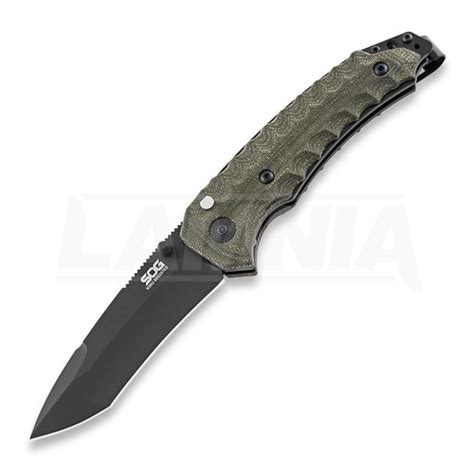 Sog Kiku S35vn Folding Knife Black Sog Ku 3004 Lamnia