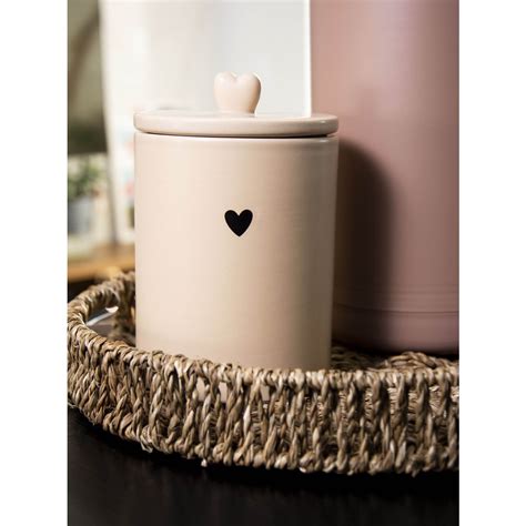 Potiche Nude e Preto Linha Heart Hermético Shopee Brasil