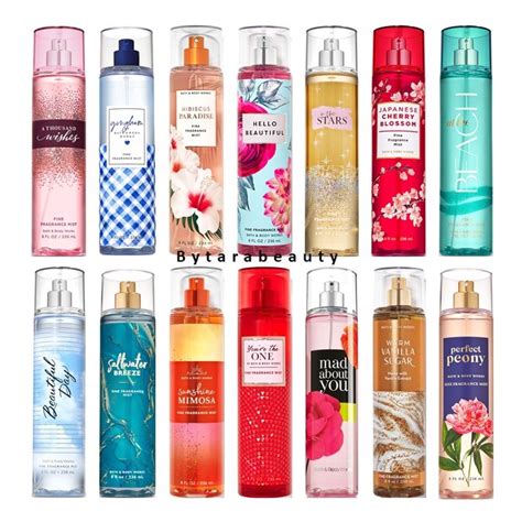Jual BBW Bath And Body Works Fine Fragrance Body Mist Ml Indonesia Shopee Indonesia