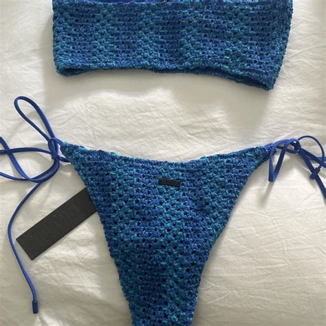 Triangl Bikini Never Worn Bottoms Still Have Tags Depop