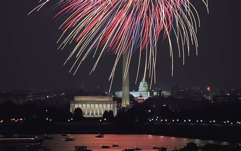 Download Wallpaper 1920x1200 Fireworks City Night Holiday Dark
