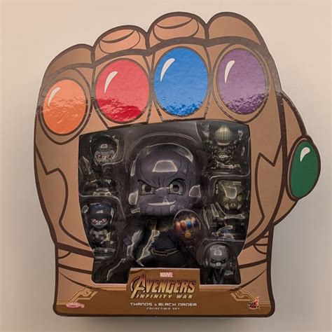 野獸國 Hot Toys Cosbaby COSB451 復仇者聯盟3 無限之戰 薩諾斯 薩諾斯之子 闇黑號令 套裝組 蝦皮購物